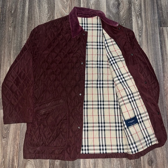 Burberry London Check Lined Quilted Jacket